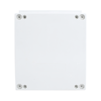 Gabinete de Poliéster IP65 Uso en Intemperie (250 x 300 x 140 mm) con Placa Trasera Interior de Plástico (Incluye Chapa y Llave).