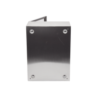 Gabinete de Acero Inoxidable IP66 Uso en Intemperie (300 x 400 x 200 mm) con Placa Interna Galvanizada.