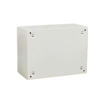 Gabinete de Acero IP66 Uso en Intemperie (500 x 300 x 300 mm) con Placa Trasera Interior Metálica y Compuerta Inferior Atornillable (Incluye Chapa y Llave T). Ideal para Centros de Carga y Tableros de Control