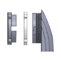 Ventila de 60 mm para Respiración de Gabinetes Sellados tipo NEMA/IP. Compatible con ventilador de 60 mm.