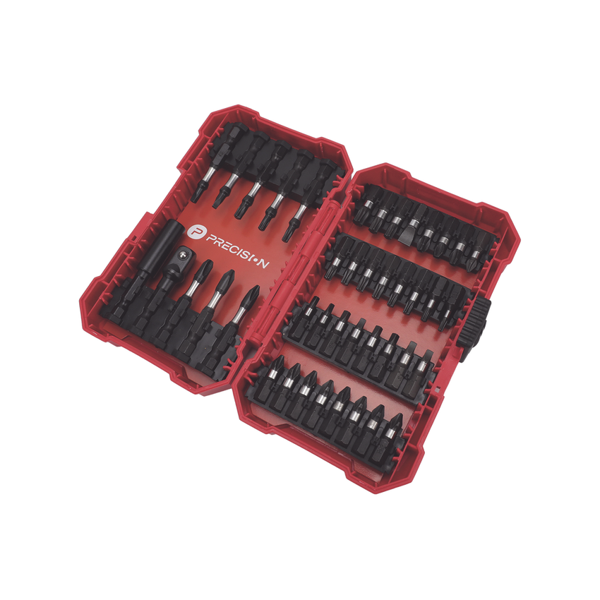 Juego de 42 Puntas para Taladro + Estuche (Entrada Hex. 1/4")