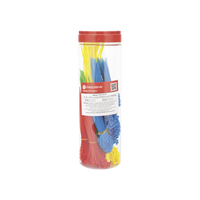 Kit de 1000 Cinchos Plásticos de 4 Diferentes Medidas y Colores