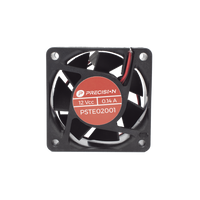 Ventilador Axial Anticondensante 12 Vcc, de  60 x 60 x 25 mm.