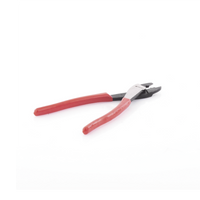 Pinza de 9.5" para cortar y crimpar ( ponchar )  terminales Aislados y No aislados