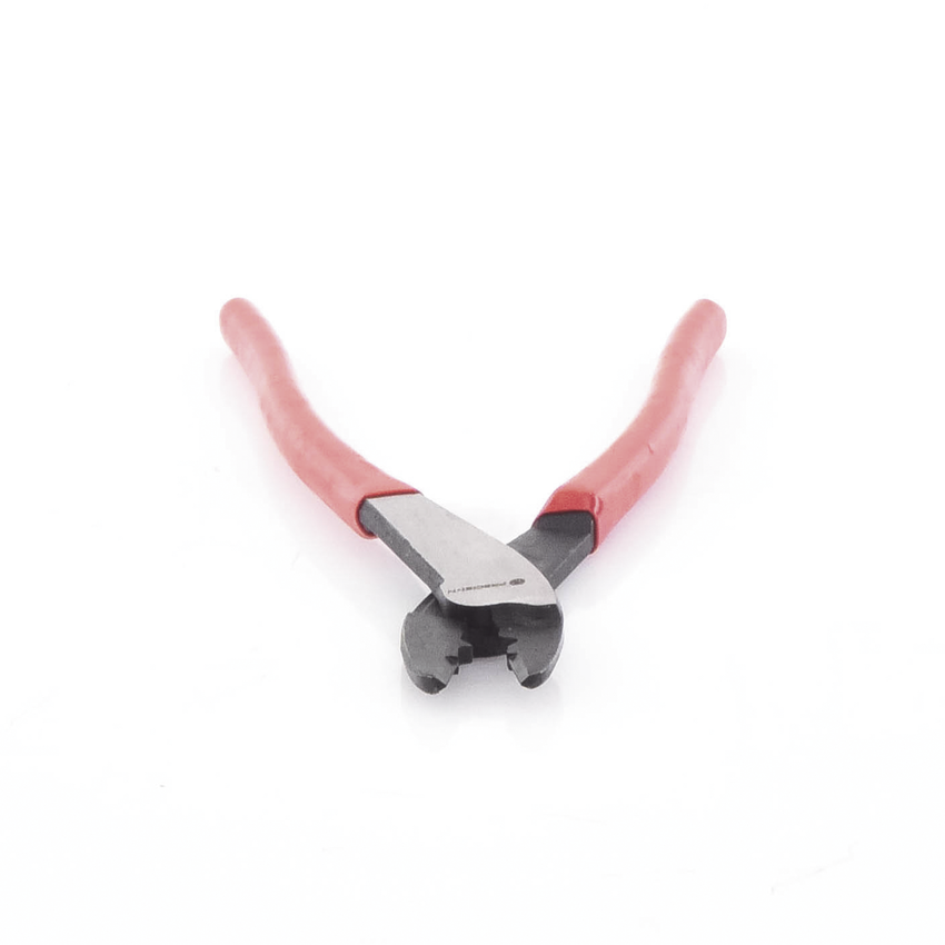 Pinza de 9.5" para cortar y crimpar ( ponchar )  terminales Aislados y No aislados