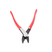 Pinza de 9.5" para cortar y crimpar ( ponchar )  terminales Aislados y No aislados