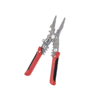 Pinza Profesional para Electricista, Multifunciones 9 en 1, de 8.5"