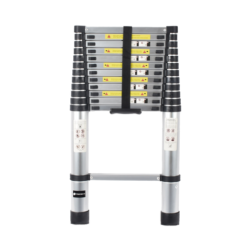 Escalera Telescópica de Aluminio de 3.8 Metros de Altura