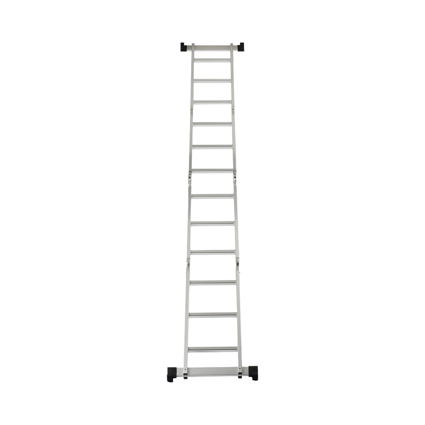 Escalera Multiposiciones de Aluminio de 3.52 Metros, Soporta 150 kg