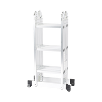 Escalera Multiposiciones de Aluminio de 3.52 Metros, Soporta 150 kg