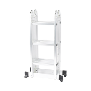 Escalera Multiposiciones de Aluminio de 3.52 Metros, Soporta 150 kg