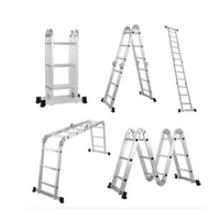 Escalera Multiposiciones de Aluminio de 3.52 Metros, Soporta 150 kg