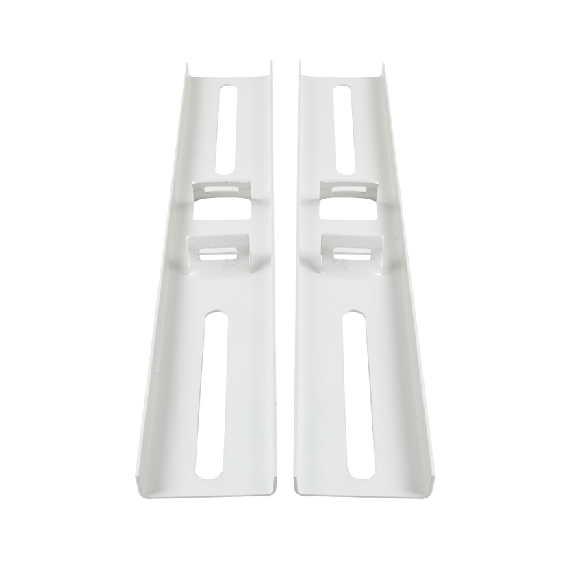 Montaje de Metal para Poste Universal para Gabinetes de Ancho Hasta 30 cm.