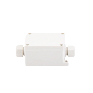 Caja de Conexión Exterior con Conexión Lateral para 4 Líneas (doble tornillo). Incluye Glándulas.