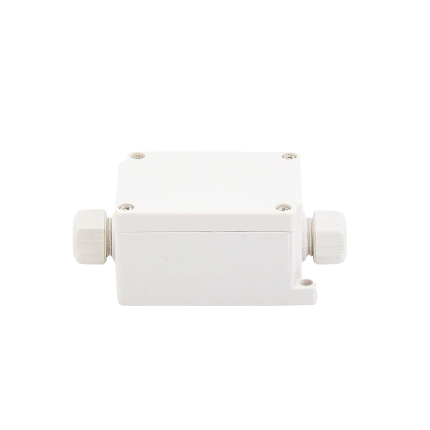 Caja de Conexión Exterior con Conexión Lateral para 4 Líneas (doble tornillo). Incluye Glándulas.