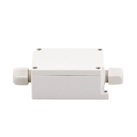 Caja de Conexión Exterior con Conexión Lateral para 6 Líneas (doble tornillo). Incluye Glándulas.