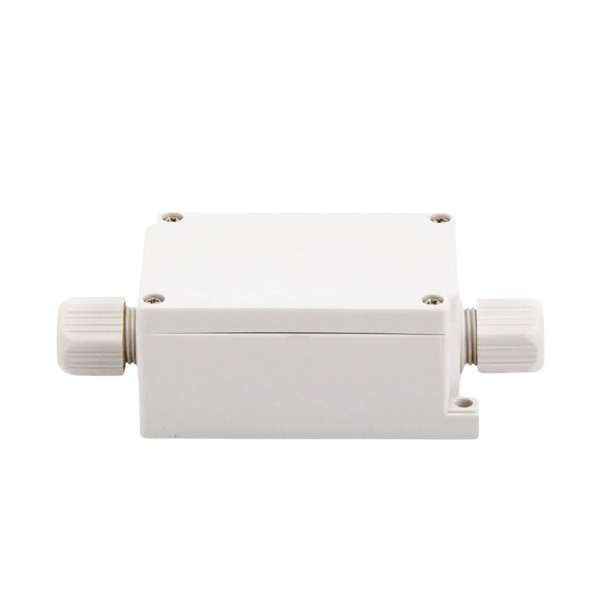 Caja de Conexión Exterior con Conexión Lateral para 6 Líneas (doble tornillo). Incluye Glándulas.