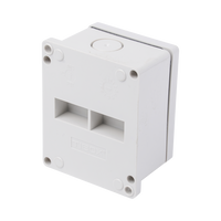 Cajas de Interconexión  con 6 Terminales. De 91 x 75 x 43 mm
