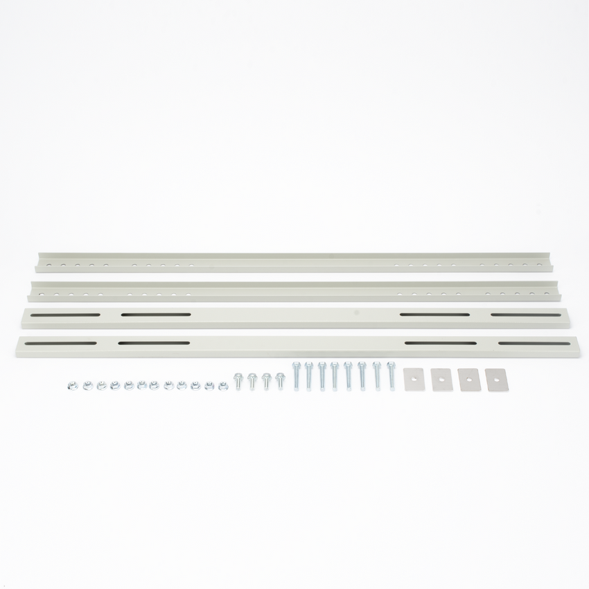 Montaje Universal de Torre para Montar Gabinetes de 30-80 cm de ancho.