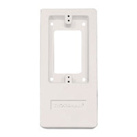 Caja de contactos color blanco de PVC auto extinguible,  para canaletas PT48 (7100-01001)