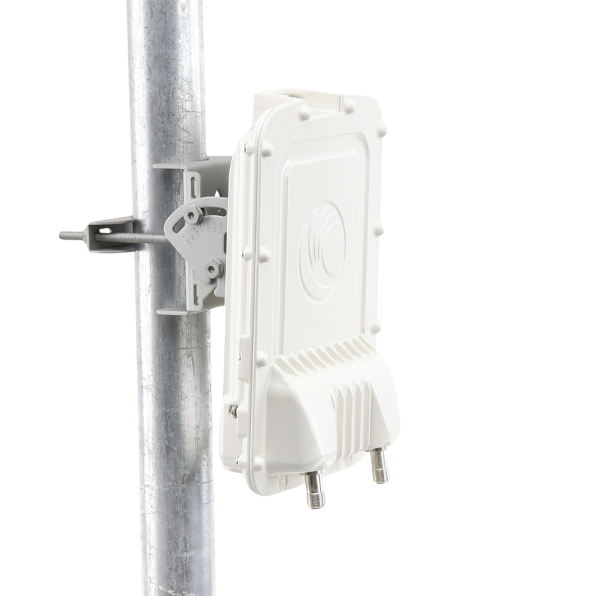 Backhaul radio conecterizado, 4.9-6.05 GHz PTP/HCMP/ 450 Mbps Reales, incluye fuente avanzada AC/DC / Hasta + 80 km - (C050067H008C)