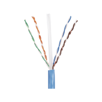 Bobina de Cable UTP 305 m. de Cobre, PanNet, Azul, Categoría 5e (24 AWG), PVC (CM), de 4 pares