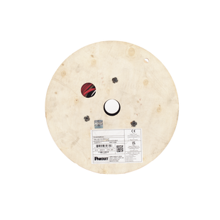 Bobina de Cable UTP de 4 Pares, Vari-MaTriX, Cat6A, 23 AWG, LSZH (Libre de Gases Tóxicos), Color Rojo, 305 Metros (1000 Pies)