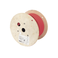 Bobina de Cable UTP de 4 Pares, Vari-MaTriX, Cat6A, 23 AWG, LSZH (Libre de Gases Tóxicos), Color Rojo, 305m