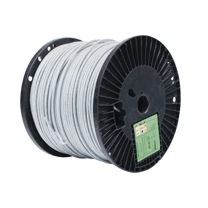 Bobina de Cable UTP de 4 Pares, Vari-MaTriX, Cat6A, 23 AWG, CMP (Plenum), Color Gris, 305m