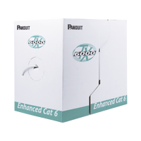 Bobina de Cable UTP 305 m. de Cobre, TX6000™ PanNet, Reelex, Gris, Categoría 6 Mejorado (23 AWG), PVC (CMR, Riser), de 4 pares