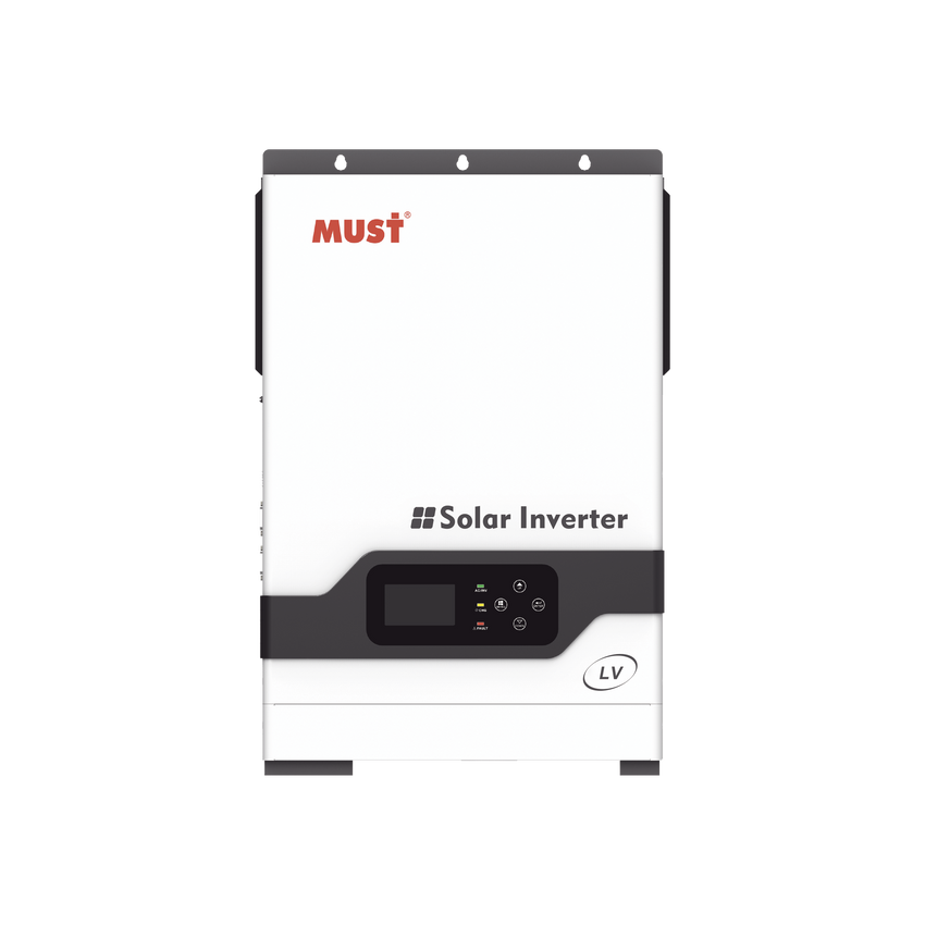 Inversor / Cargador de 1 KW para Sistemas Tipo Isla a 12Vcd / 120Vca, Onda Sinusoidal Pura con Controlador MPPT