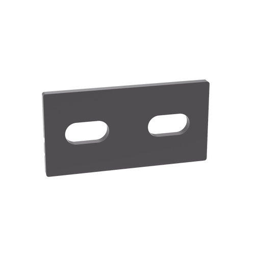 Kit de 12 Piezas de Barra de Empalme de 2 Orificios, Para Fabricación de Curvas con Charola Wire Basket en Campo, Color Negro