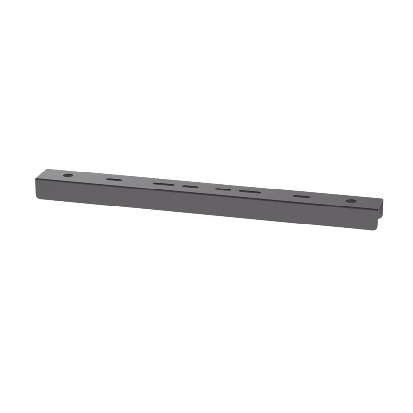 Soporte Tipo Trapecio Para Charola Wire Basket, Hasta 12 in (300 mm) de Ancho, Uso con Varillas Roscadas de 1/2 in, Color Negro