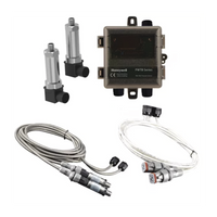 Transmisor de presion diferencial para lienas de agua helada o caliente, 0-75/150/250 PSID, incluye 9FT Cable, 24 Vac