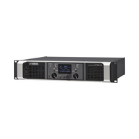 Amplificador de audio Clase D | 300 W x 2 a 8Ω | 500 W x 2 a 4Ω. | Baja Impedancia | Procesamiento Inteligente