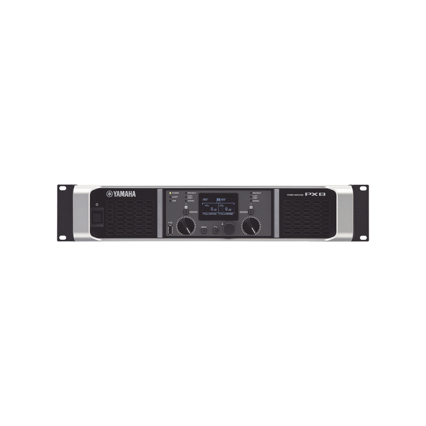 Amplificador de audio Clase D | 800 W x 2 a 8&Omega; | 1050 W x 2 a 4&Omega;. | Baja Impedancia | Procesamiento Inteligente