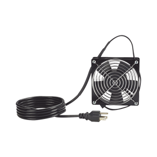 Ventilador para Instalación en Gabinete PanZone WME3BL, WME6BL, y WME9BL, de 115 Vca, y Cable de Corriente de 1.8M