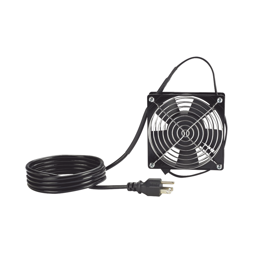 Ventilador para Instalación en Gabinete PanZone WME3BL, WME6BL, y WME9BL, de 115 Vca, y Cable de Corriente de 1.8M