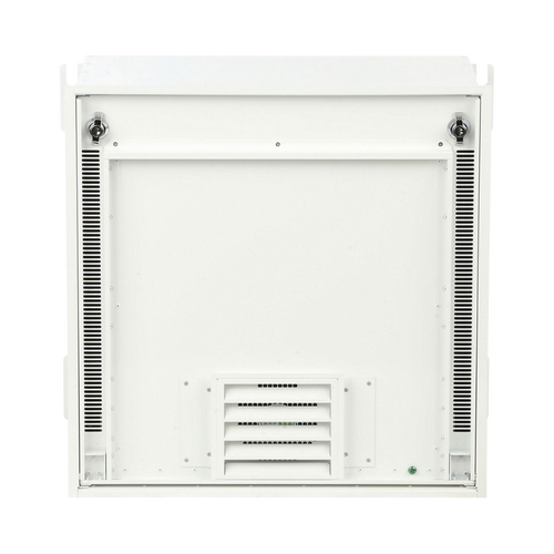 Gabinete PanZone Premium, de Montaje en Techo, Con 2 UR Para Equipo Activo y 6 UR Para Paneles de Parcheo, Fabricado en Acero, Color Blanco