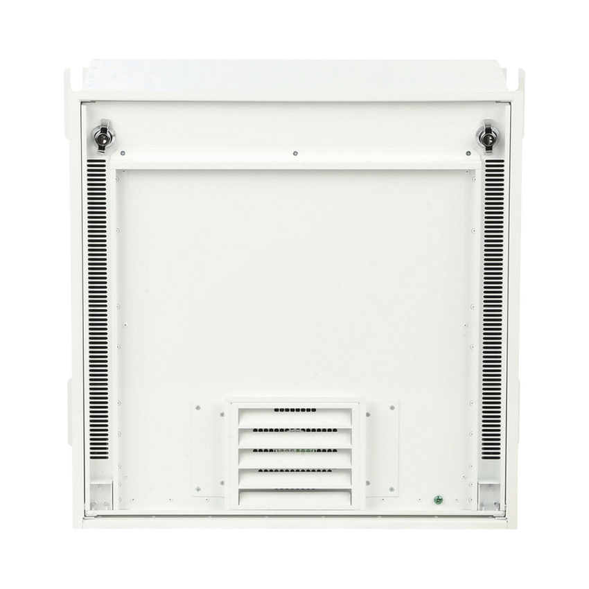 Gabinete PanZone Premium, de Montaje en Techo, Con 2 UR Para Equipo Activo y 6 UR Para Paneles de Parcheo, Fabricado en Acero, Color Blanco