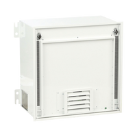 Gabinete PanZone Premium, de Montaje en Techo, Con 2 UR Para Equipo Activo y 6 UR Para Paneles de Parcheo, Fabricado en Acero, Color Blanco