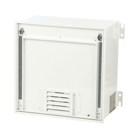 Gabinete PanZone Premium, de Montaje en Techo, Con 2 UR Para Equipo Activo y 6 UR Para Paneles de Parcheo, Fabricado en Acero, Color Blanco