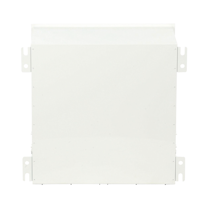 Gabinete PanZone Premium, de Montaje en Techo, Con 2 UR Para Equipo Activo y 6 UR Para Paneles de Parcheo, Fabricado en Acero, Color Blanco