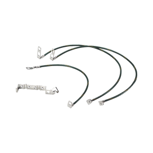 Kit de Puesta a Tierra para Gabinete PZICEA, Incluye Jumpers y Tornillería