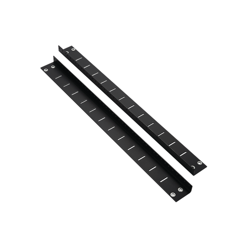 Kit de Rieles Posteriores para Gabinetes PanZone de Panduit, de 26 UR, Color Negro