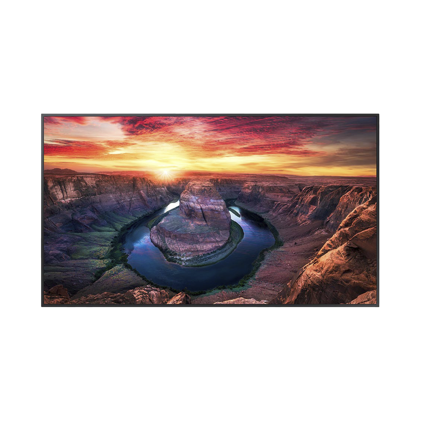 Pantalla Profesional LED de 55", UHD 4K (3840x2160p), Entradas de Video HDMI/DisplayPort / USO 24/7 / Compatible VESA / Compatible con software MagicInfo