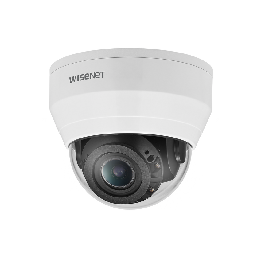 Cámara IP Tipo Domo Interior 5 Megapíxel / Lente motorizado 3.2 - 10mm / IR 20M / WDR 120db /  H.265 & WiseStream
