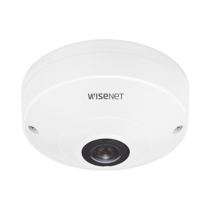 Camara IP Fish Eye Interior 12 Megapixel / WDR 120dB / PTZ Digital 8X / Video Analíticos / MicroSD / H.265