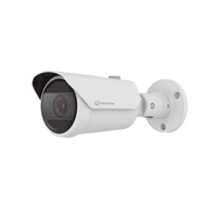 Camara Bala IP 8MP con funciones IA / Lente Motorizado 3.2 a 10.2 mm / WDR 120dB / H.265 / RanuraSD / Protección IP66 IK10 / IR 30m