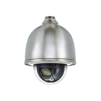 Domo IP PTZ Antivandálico 2MP / Zoom Óptico 32X / H.265 & WiseStream  / WDR 120DB / Exterior IP66 / Acero Inoxidable